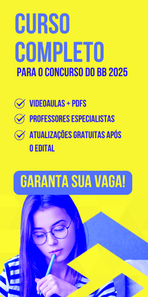 Curso para o concurso do BB 2025