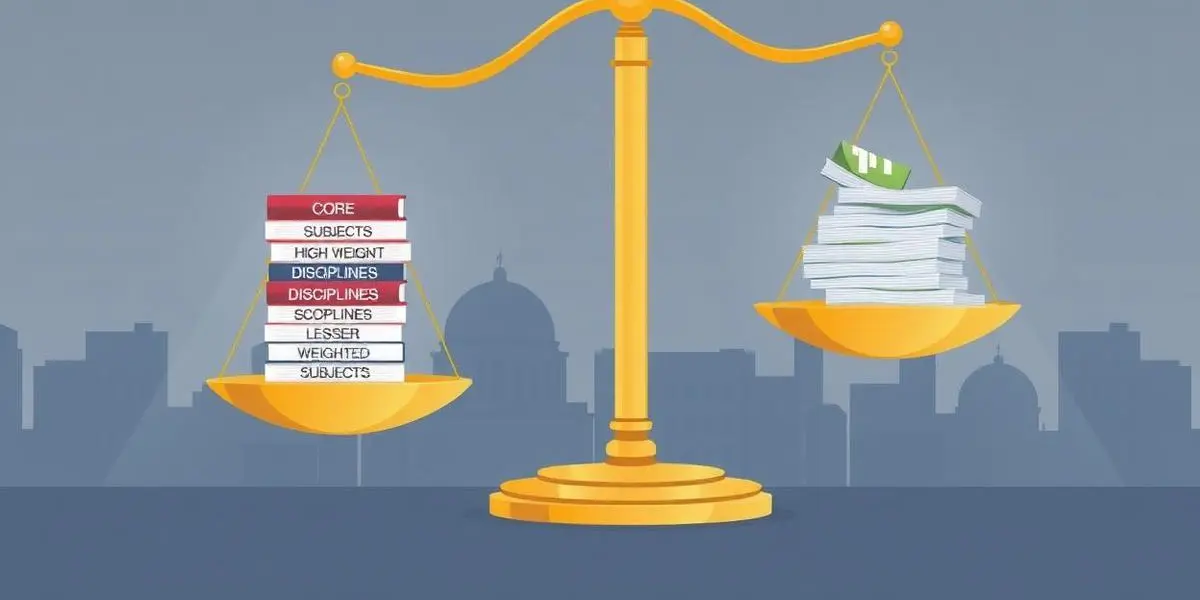 Priorize as Disciplinas com Maior Peso