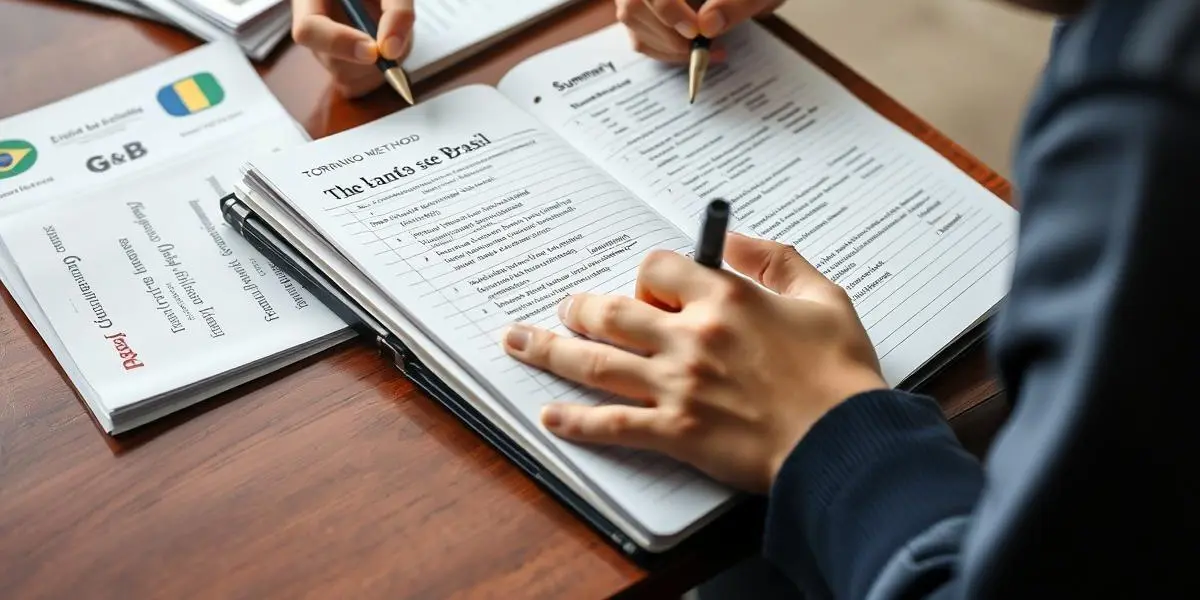 O Método Cornell: Anotação Estruturada para Revisão Ativa no Concurso BB